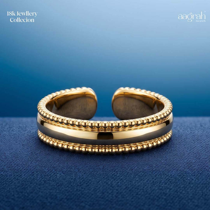 The Aurelia Beaded Adjustable Ring