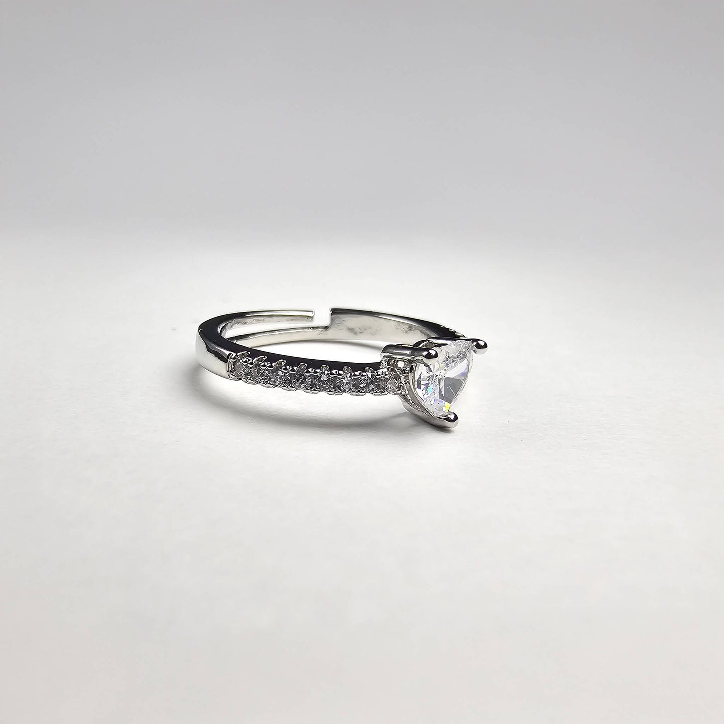 The Eternal Heart Adjustable Ring