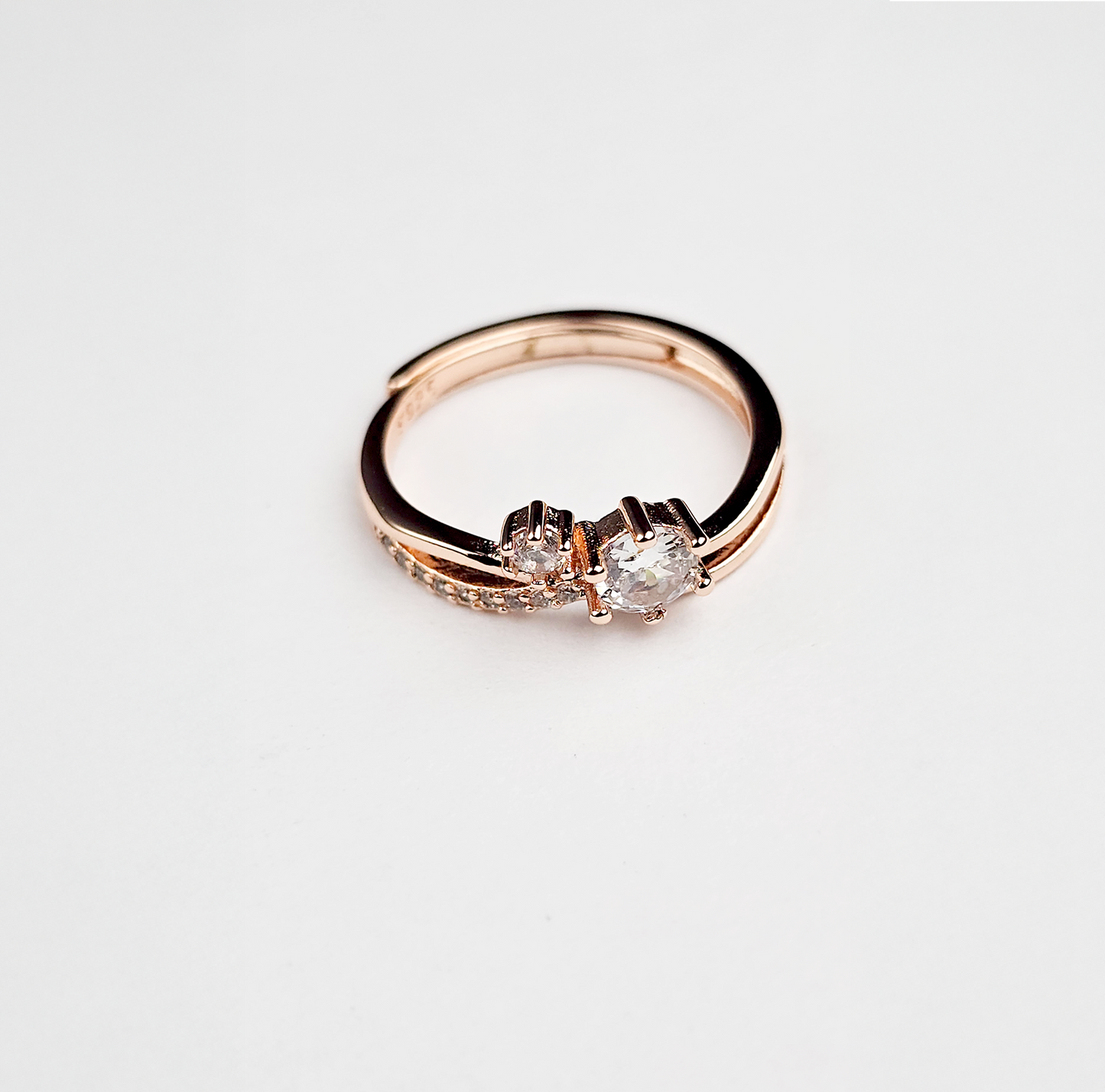 Rose Bloom Korean Ring - Aagrah Jewels™
