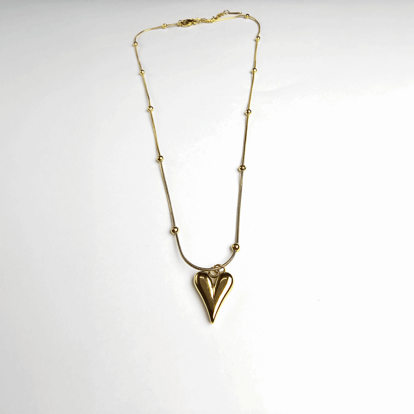 The Timeless Heart Stainless Steel Pendant - Aagrah Jewels™