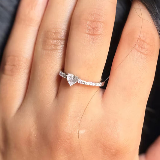 The Eternal Heart Adjustable Ring