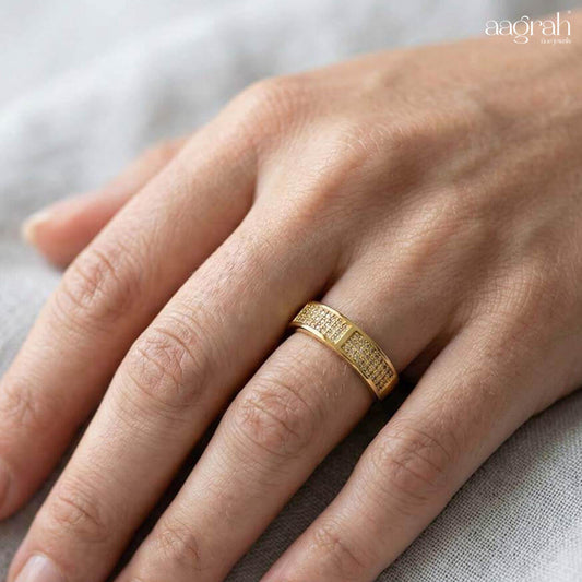 The Aureus Bold Band Ring