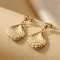 The Ocean Whisper Shell Earrings