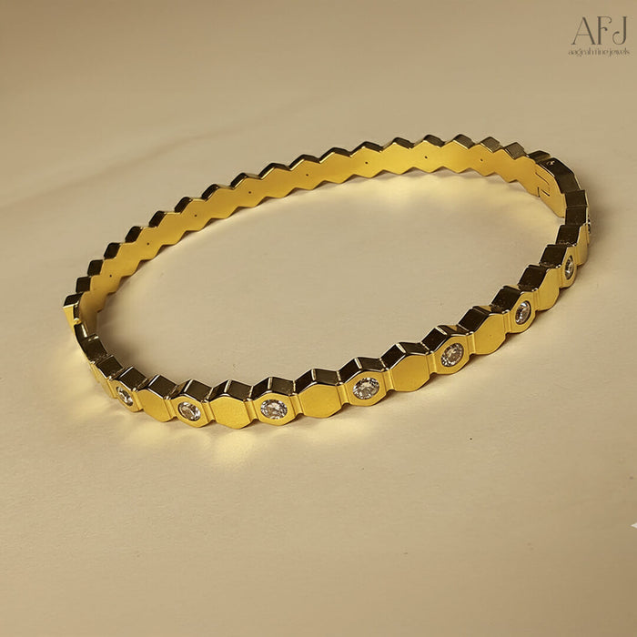 The Geo Hex Bangle