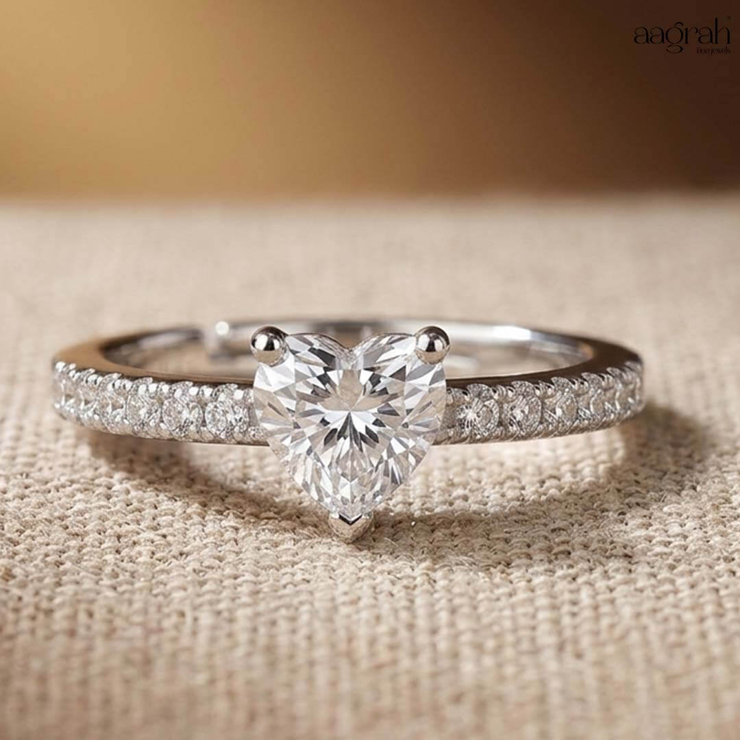 The Eternal Heart Adjustable Ring