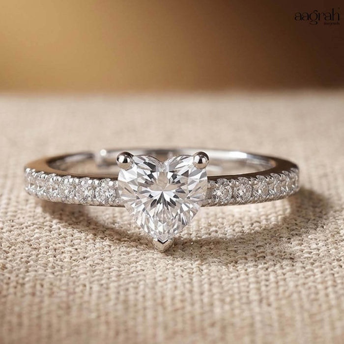 The Eternal Heart Adjustable Ring