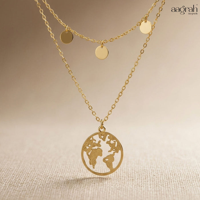 The Exquisite Gold-Plated Multi-Strand Necklace