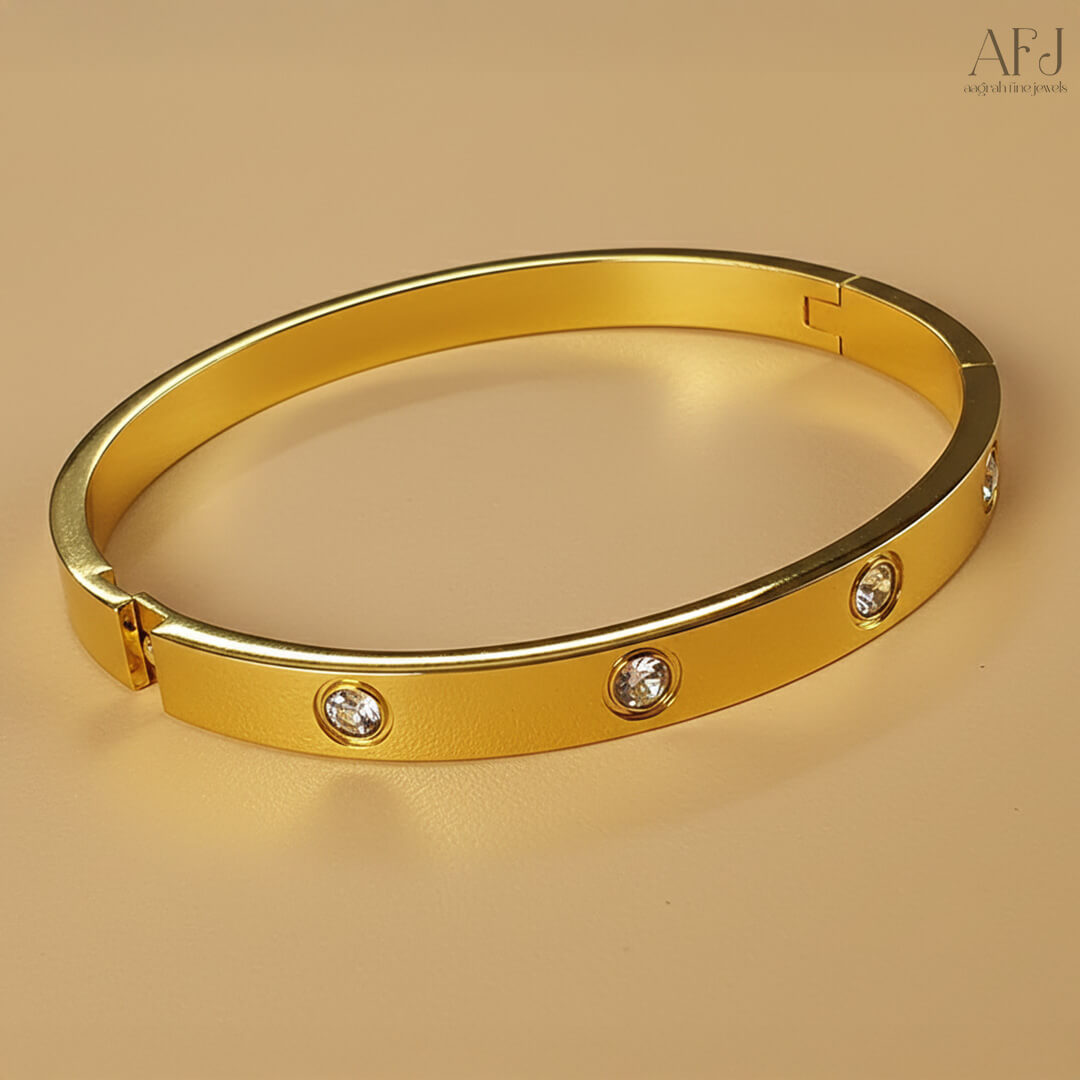 The Glimmering Aura Bangle