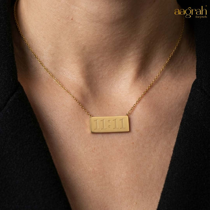 The 11:11 Wish Pendant Necklace