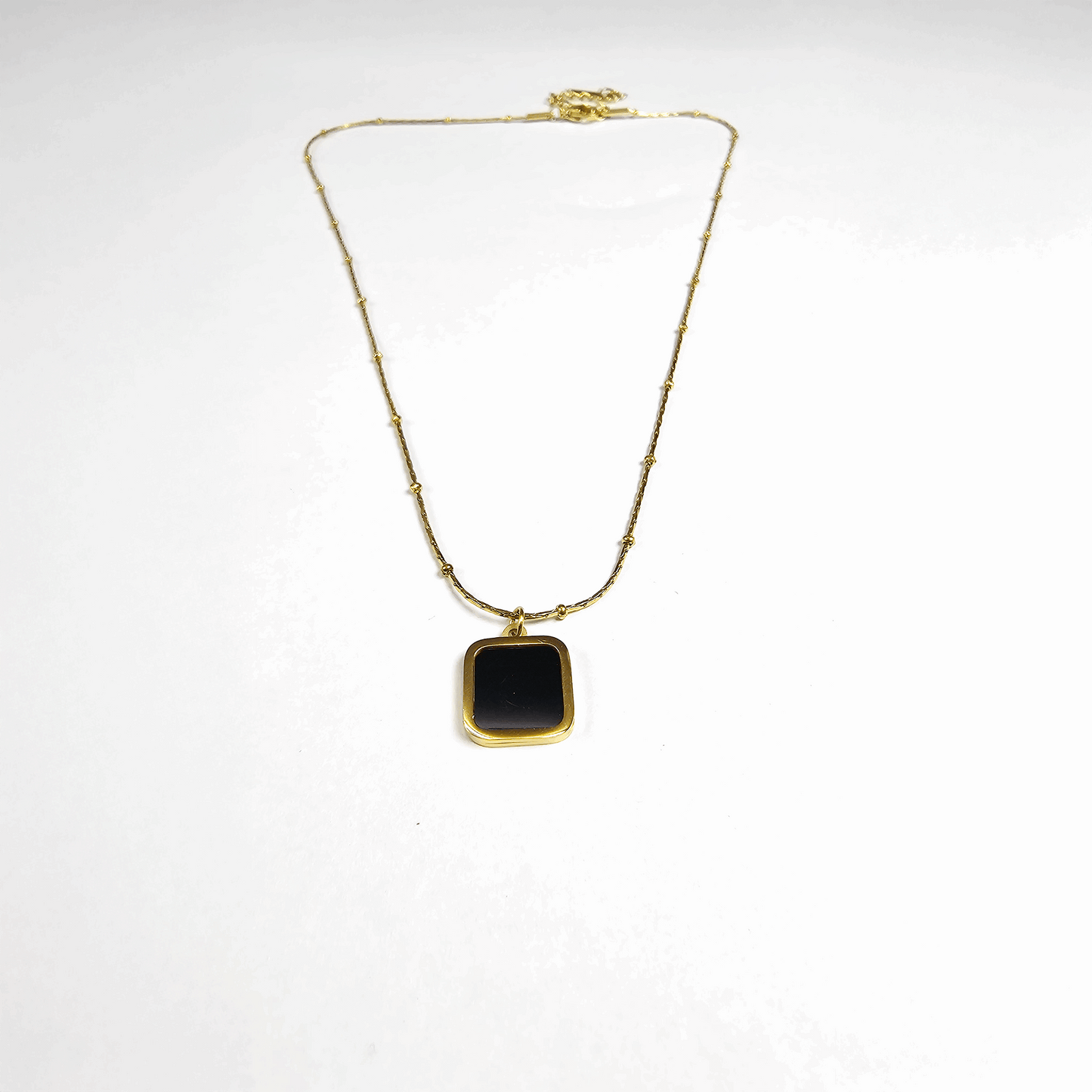 The Noir Luxe Geometric Pendant - Aagrah Jewels™