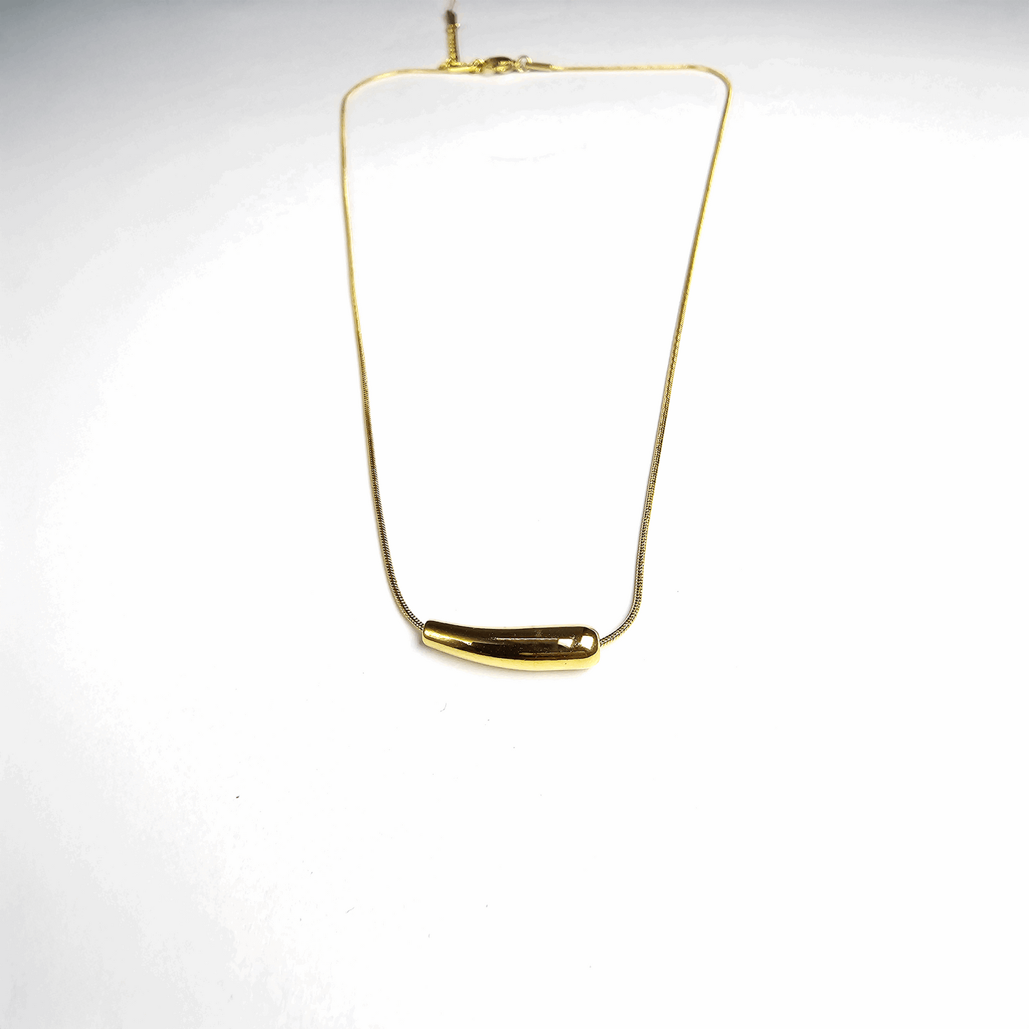 The Luxe Minimalist Teardrop Necklace - Aagrah Jewels™