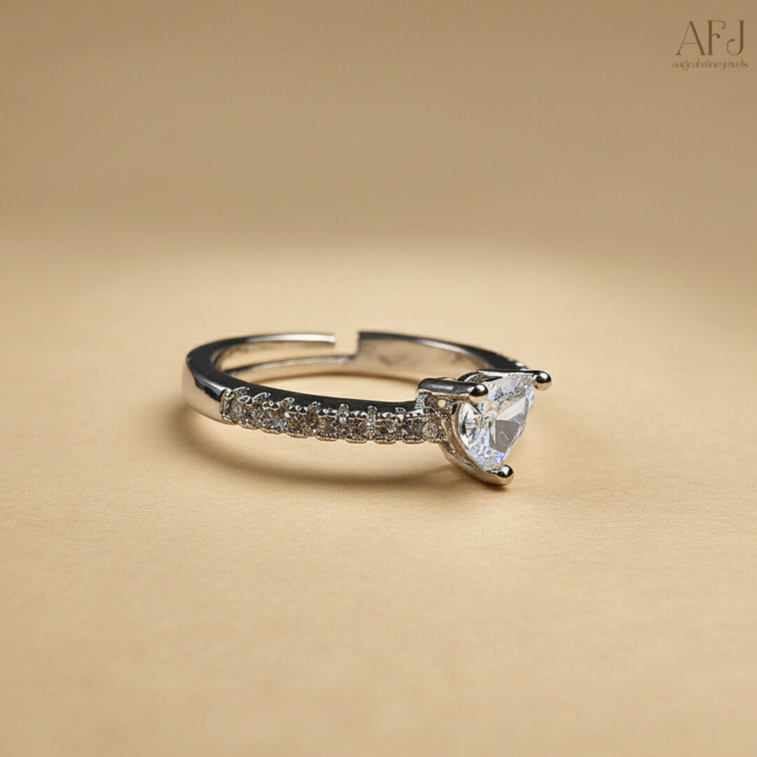 The Eternal Heart Adjustable Ring