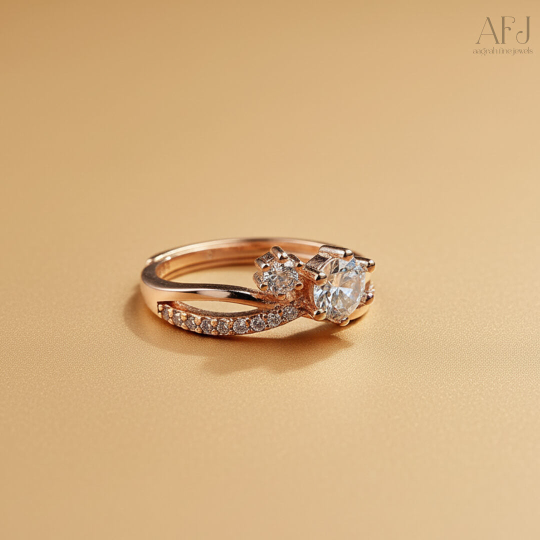 Rose Bloom Korean Ring