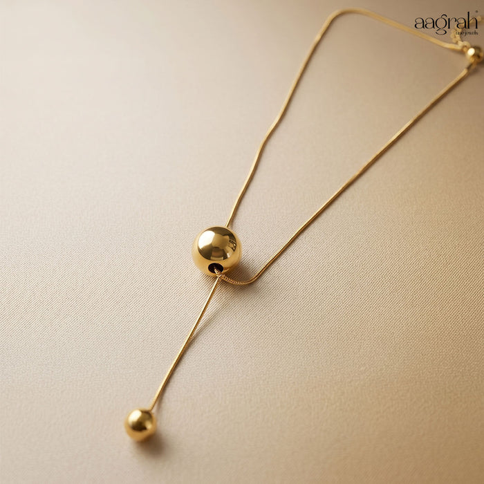The Luxe Sphere Pendant Necklace