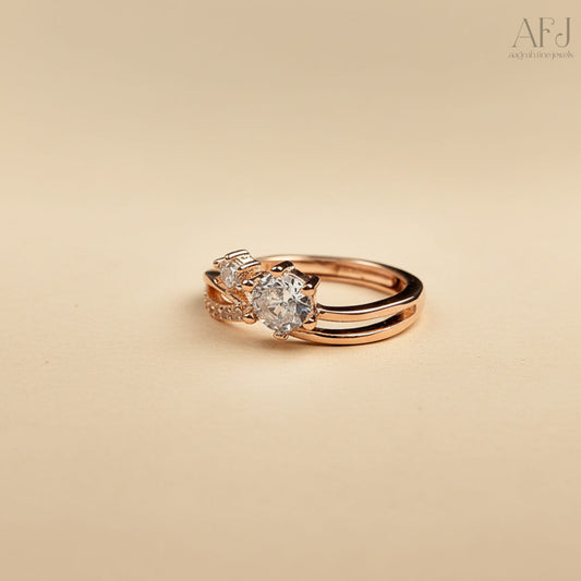 Rose Bloom Korean Ring