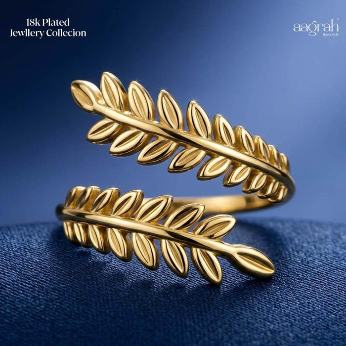 The Laurel Grace Adjustable Ring