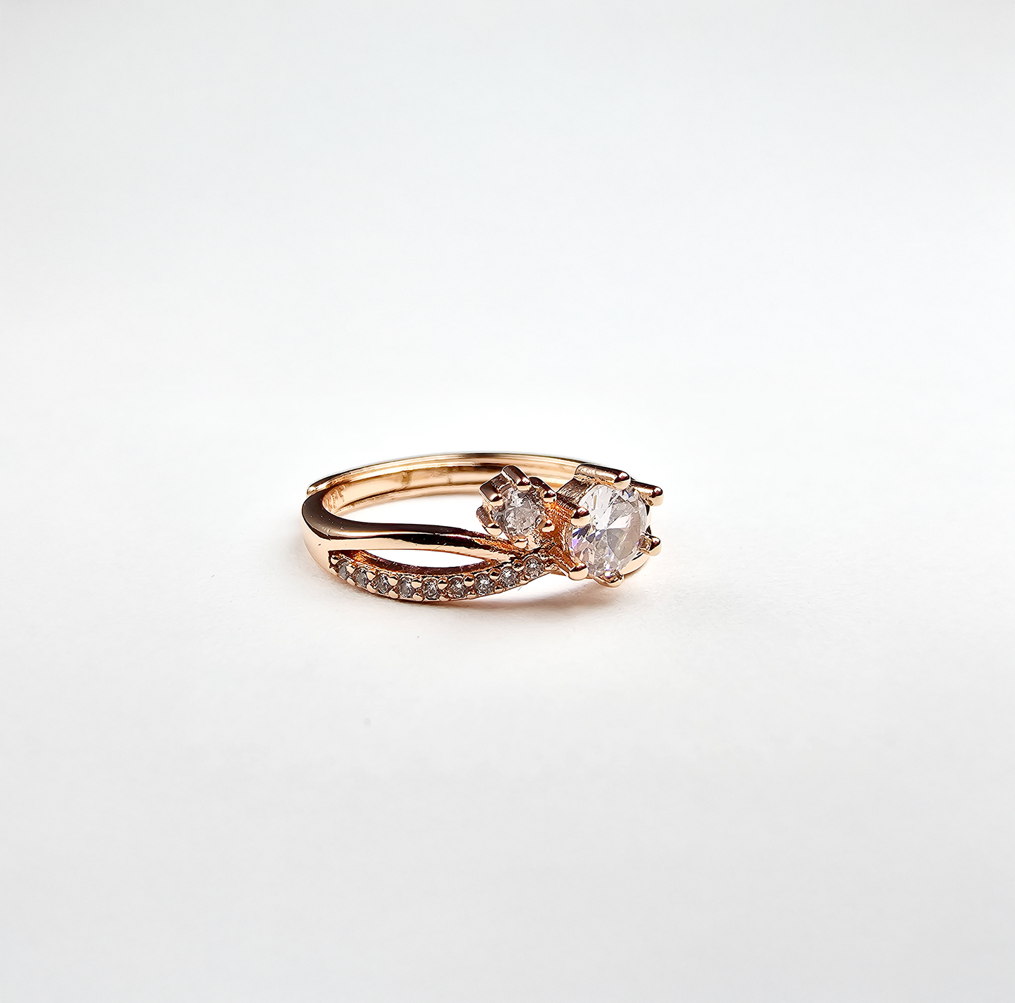 Rose Bloom Korean Ring - Aagrah Jewels™