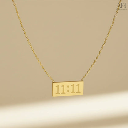 The 11:11 Wish Pendant Necklace