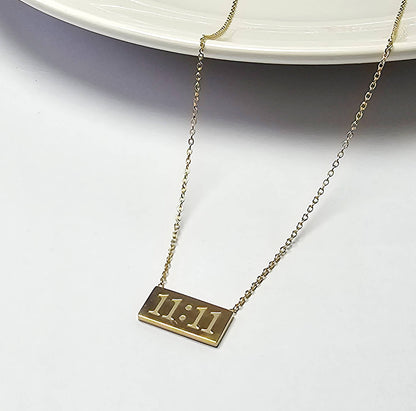 The 11:11 Wish Pendant Necklace