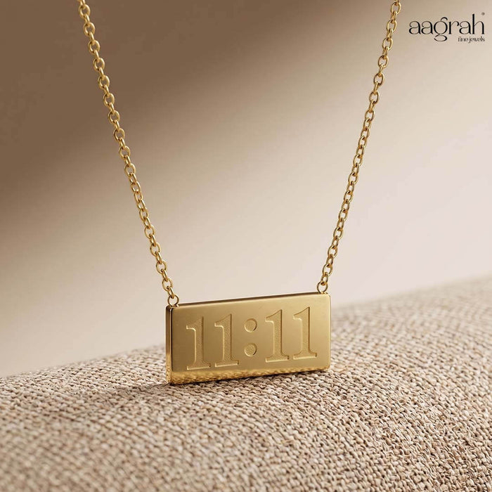 The 11:11 Wish Pendant Necklace