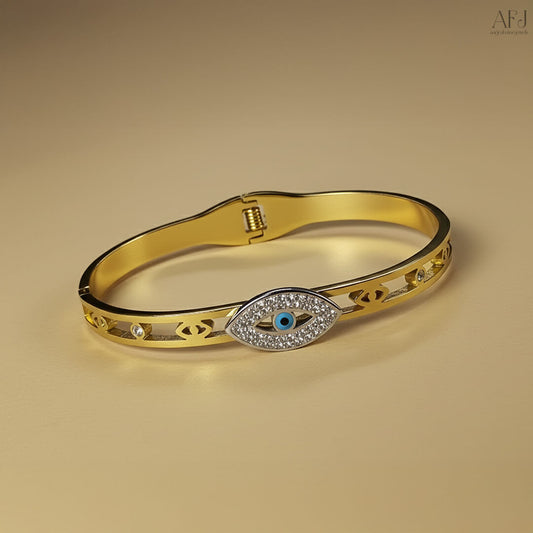 The Glimmering Evil Eye Bangle