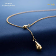 The Luna Drop Lariat Necklace