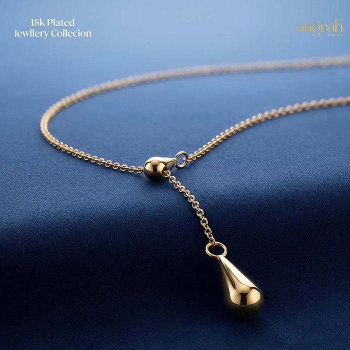 The Luna Drop Lariat Necklace