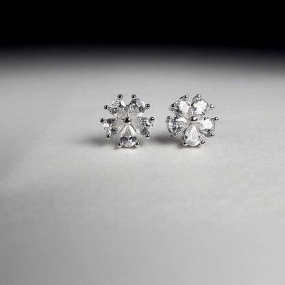 Elegance Floral Stud Earrings