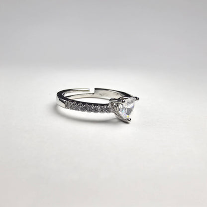 The Eternal Heart Adjustable Ring