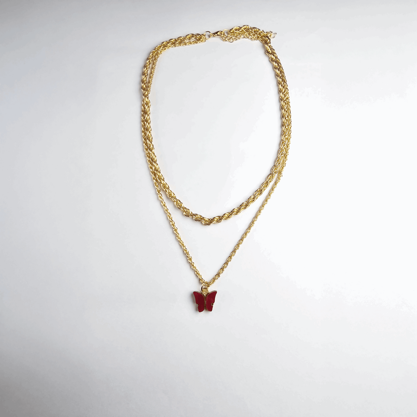 The Scarlet Butterfly Pendant - Aagrah Jewels™