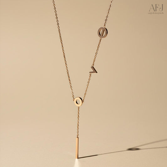 The Love Symbol Pendant Necklace