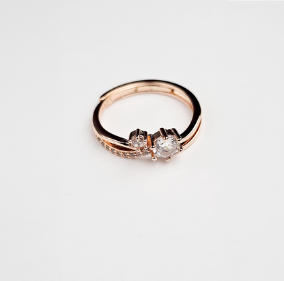 Rose Bloom Korean Ring - Aagrah Jewels™