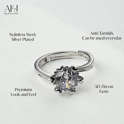 Elara Spark Solitaire Ring