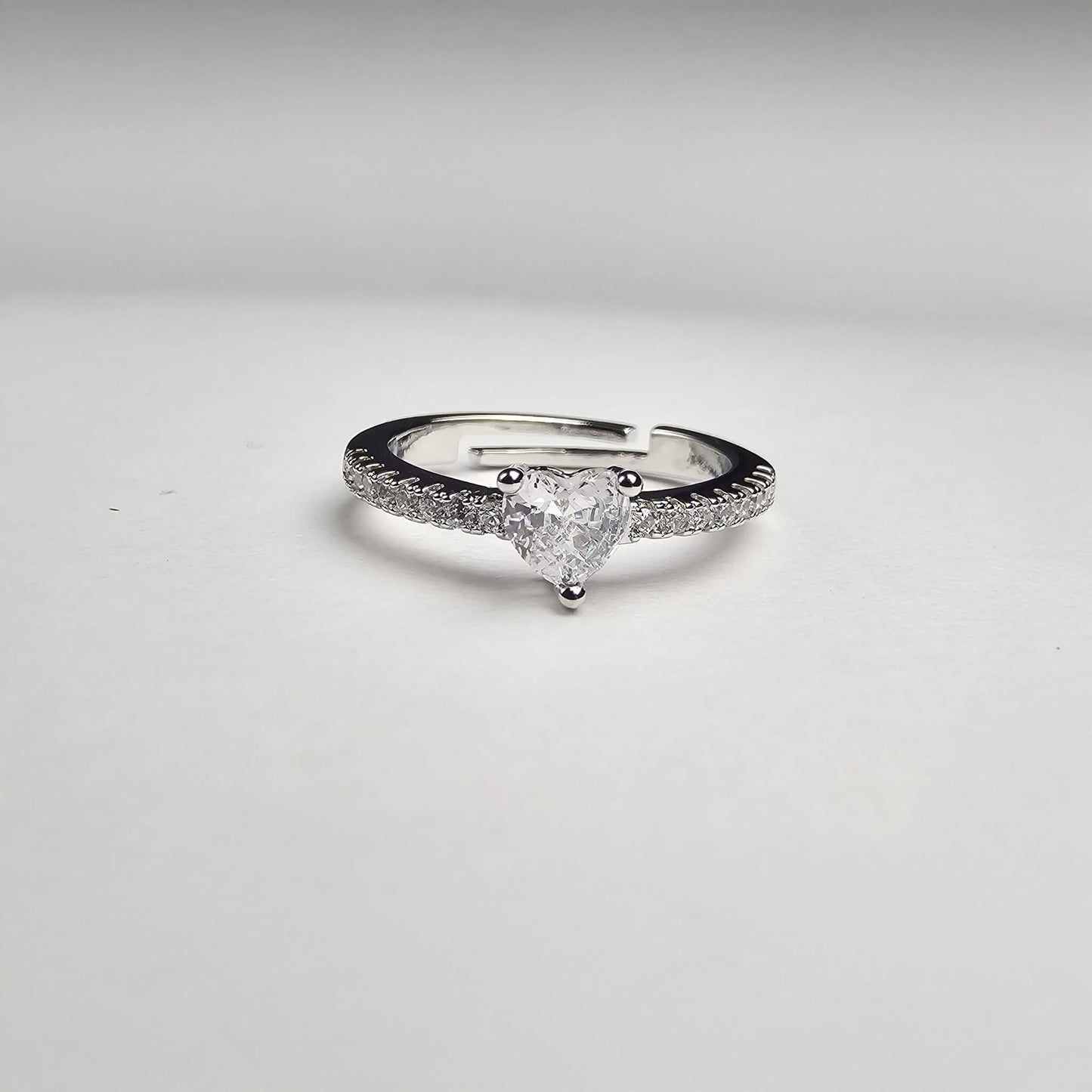 The Eternal Heart Adjustable Ring