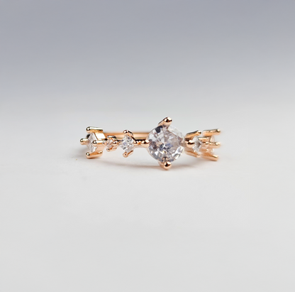Blush Bloom Korean Ring - Aagrah Jewels™