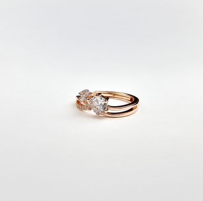 Rose Bloom Korean Ring - Aagrah Jewels™