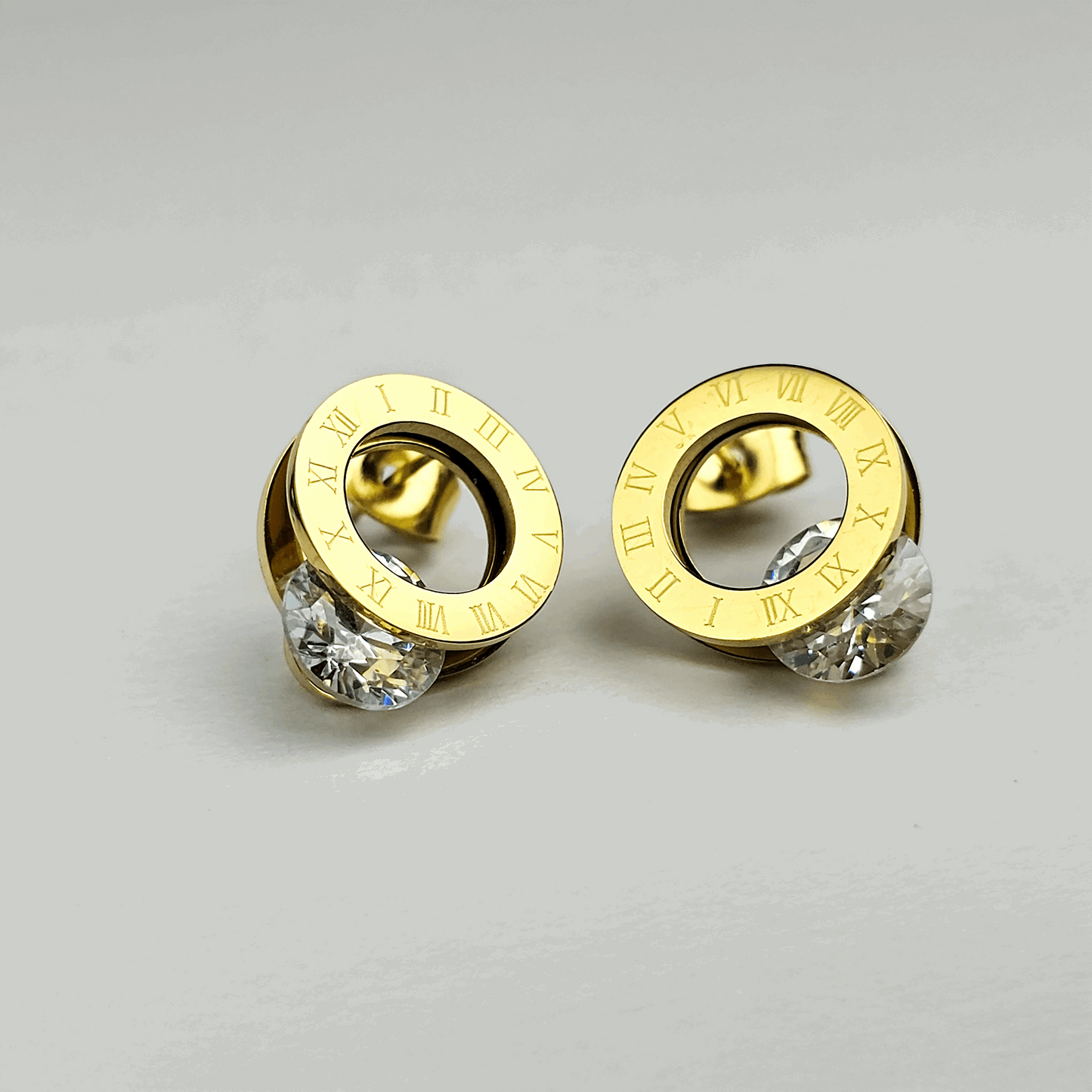 The Eternal Love Roman Numeral Jewellery Set - Aagrah Jewels™