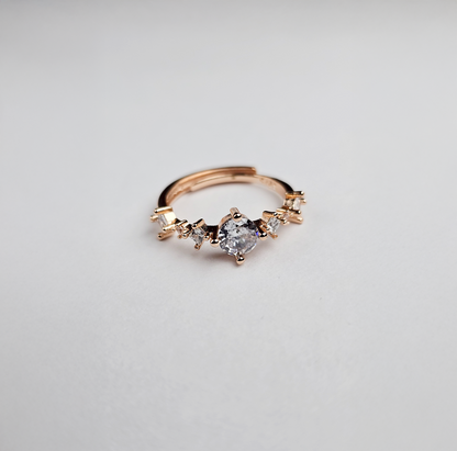Blush Bloom Korean Ring - Aagrah Jewels™