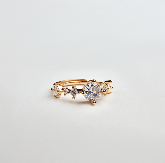 Blush Bloom Korean Ring - Aagrah Jewels™