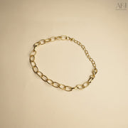 Gold-Plated Elegant Bracelet Set (Pack of 5)