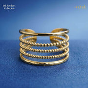 The Celeste Harmony Adjustable Ring