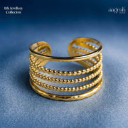 The Celeste Harmony Adjustable Ring