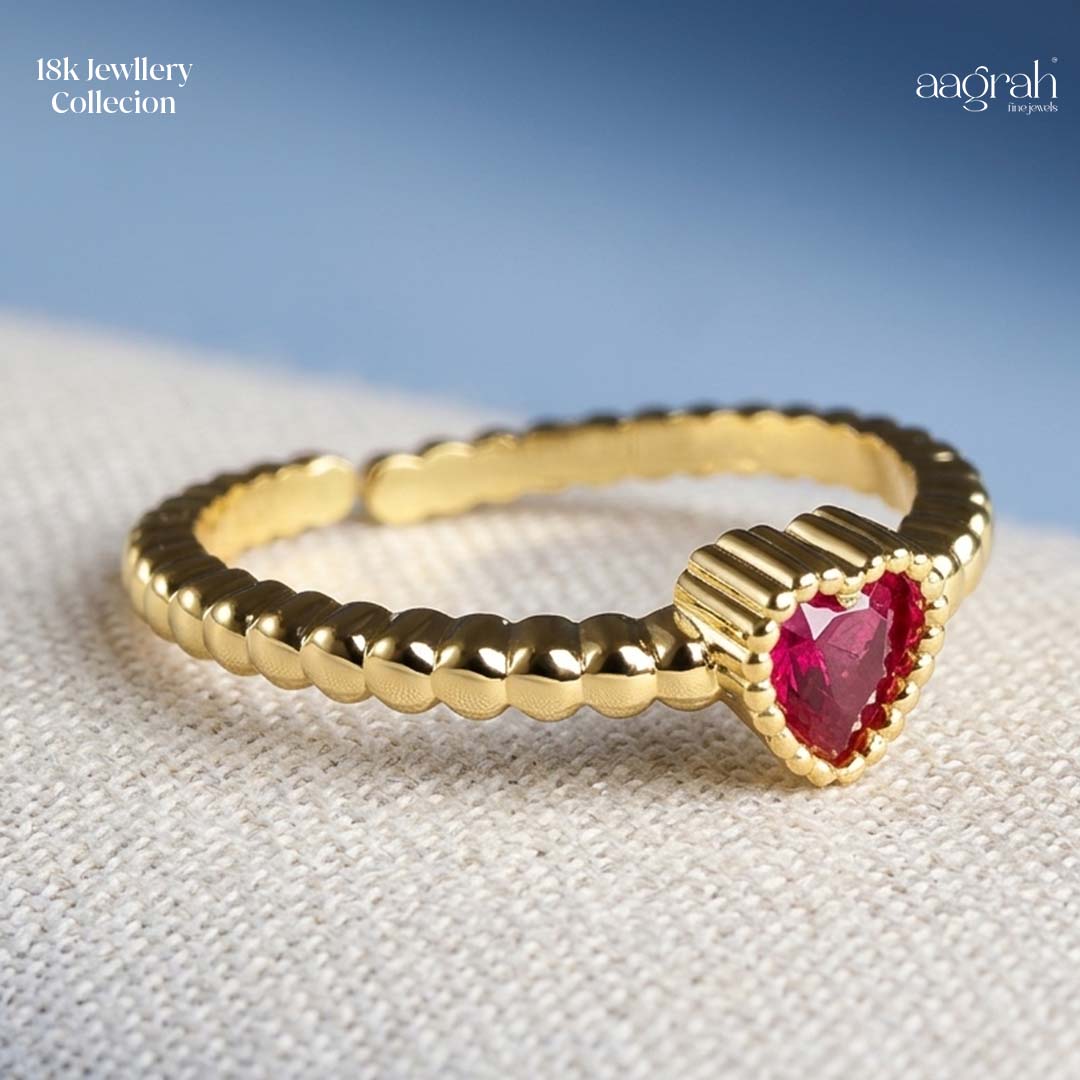 The Scarlet Heart Adjustable Ring