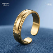 The Aurelia Beaded Adjustable Ring