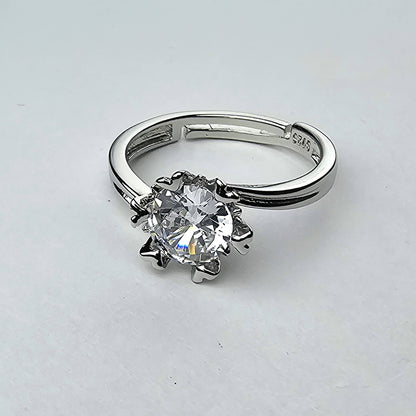 Elara Spark Solitaire Ring