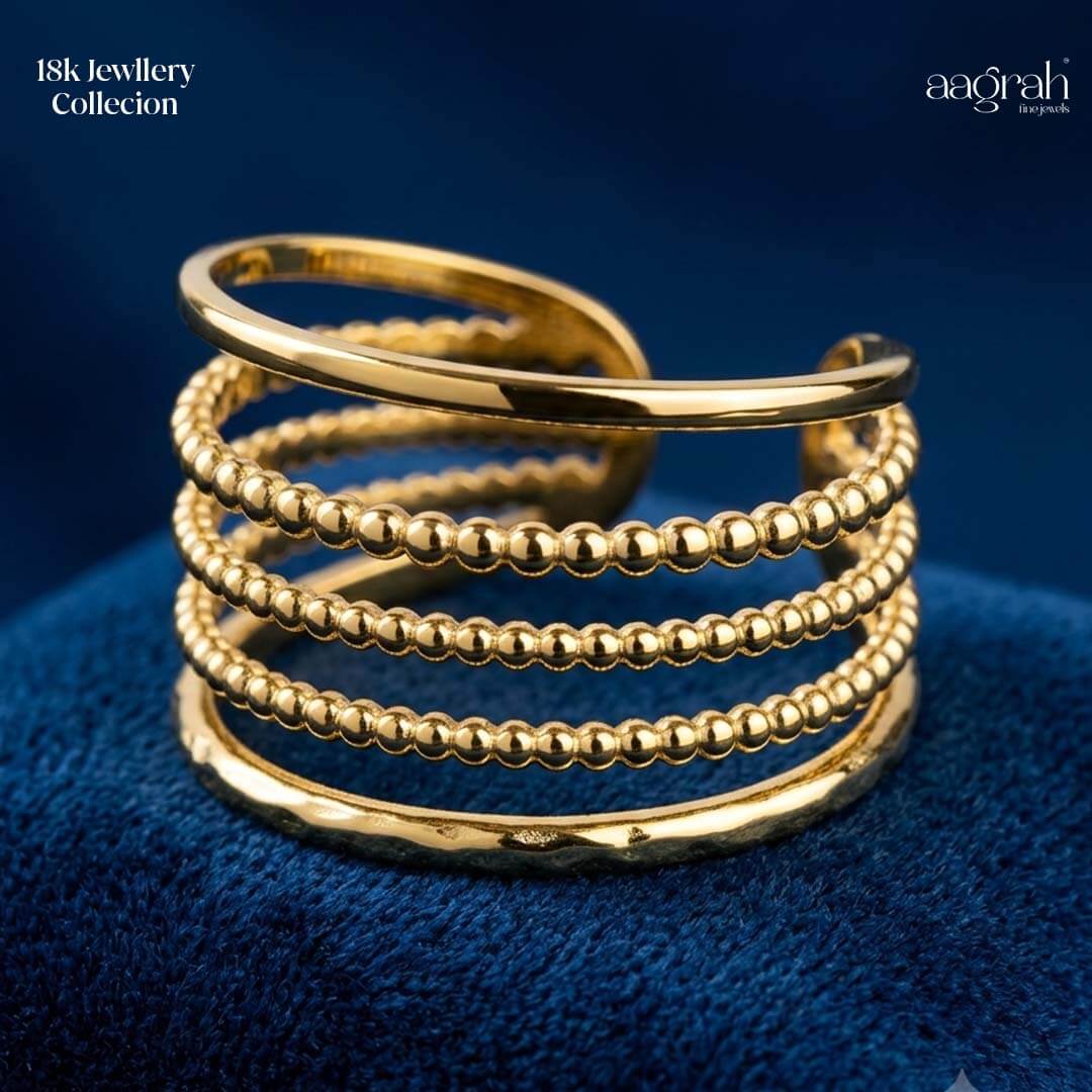 The Celeste Harmony Adjustable Ring