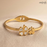 The Dual Floral Clover Bracelet