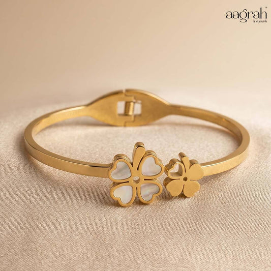 The Dual Floral Clover Bracelet