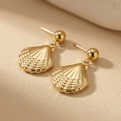 The Ocean Whisper Shell Earrings