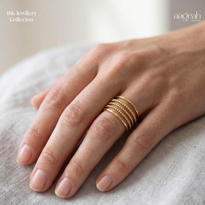 The Celeste Harmony Adjustable Ring